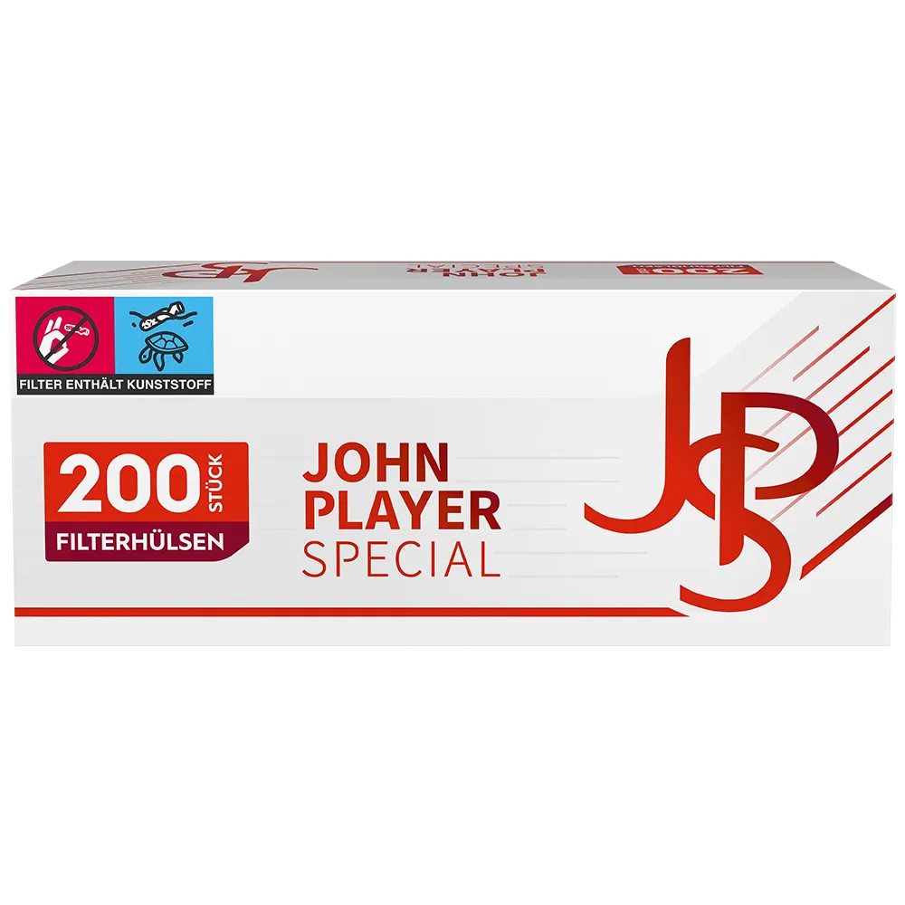JPS Red Filterhulzen 200 Stuks