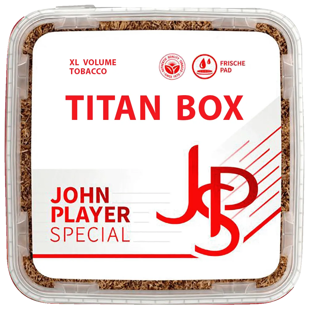 JPS Red Volume Titan Stopftabak Box 420g