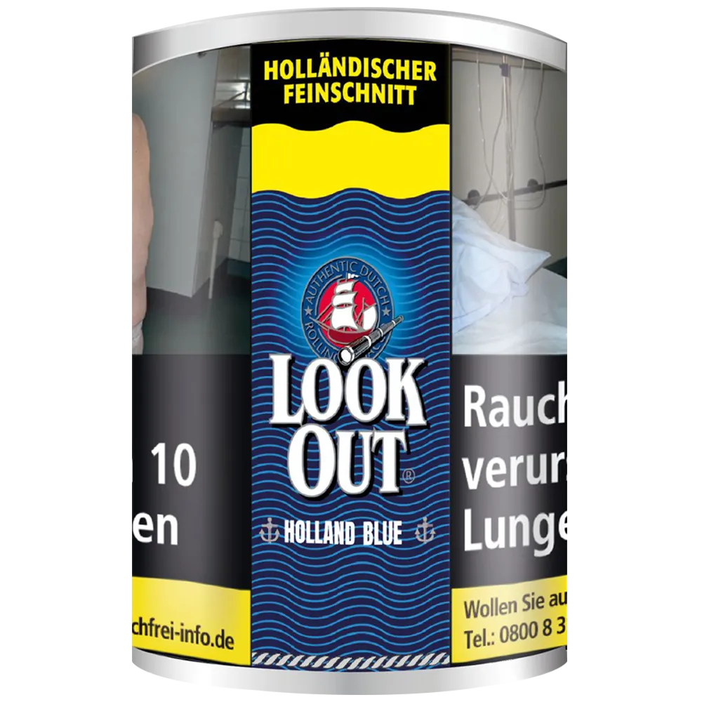 Look Out Blue Halfzware Shag Blik 150g
