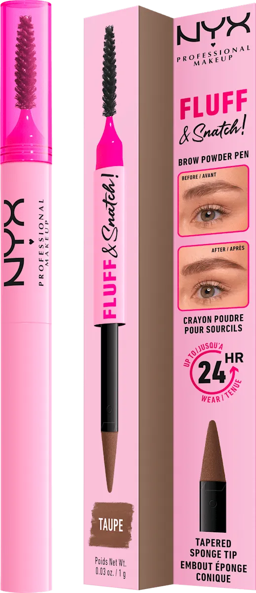 NYX Professional Makeup Fluff & Snatch Brow Powder 1g
