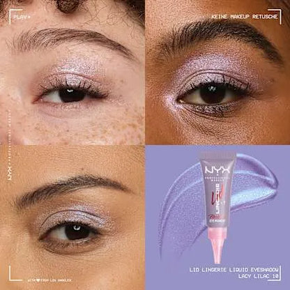 NYX Professional Makeup Lid Lingerie Oogschaduw 10 Lacy Lilac 6ml