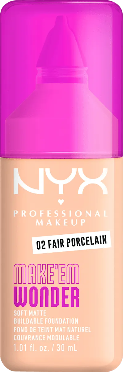 NYX Professional Makeup Make 'Em Wonder Foundation 30ml