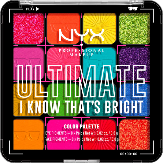 NYX Professional Makeup Ultimate Shadow Palette 12.8g