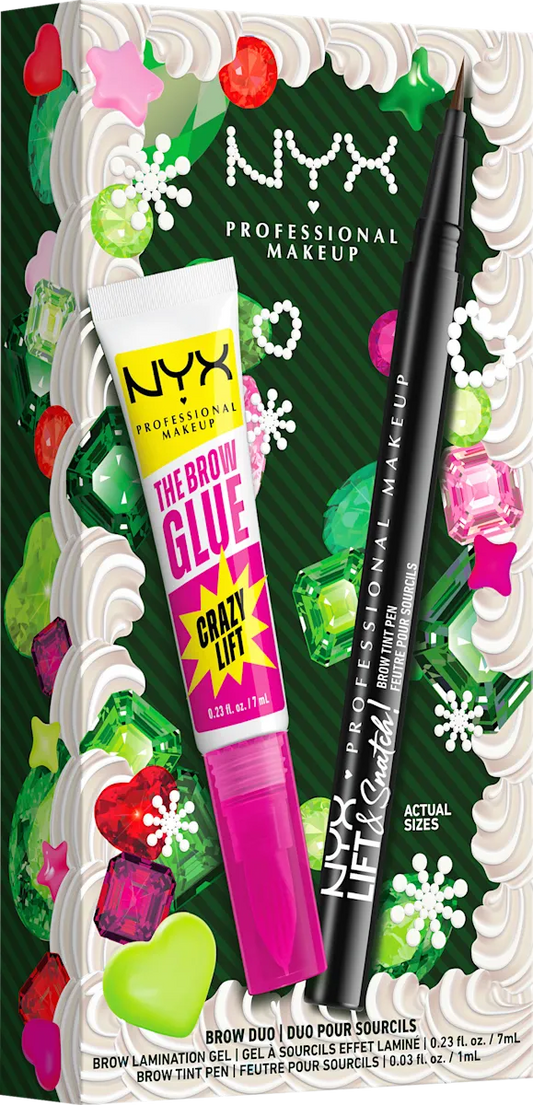 NYX Professional Makeup XMAS Brow Duo 01 Wenkbrauwset