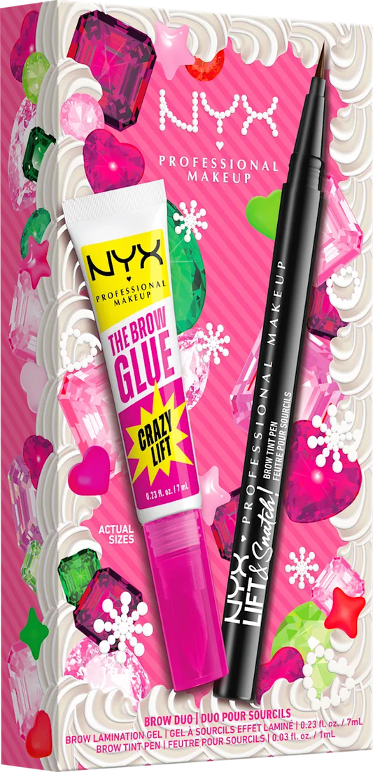 NYX Professional Makeup XMAS Brow Duo 02
