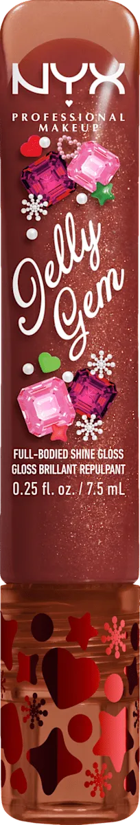 NYX Professional Makeup XMAS Jelly Gem 03 Burgundy Bling Lipgloss 7,5ml