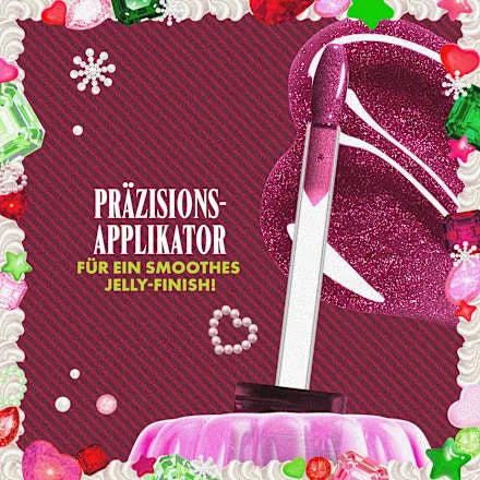 NYX Professional Makeup XMAS Jelly Gem 03 Burgundy Bling Lipgloss 7,5ml