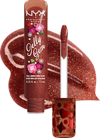 NYX Professional Makeup XMAS Jelly Gem 03 Burgundy Bling Lipgloss 7,5ml