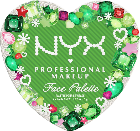 NYX Professional Makeup XMAS Palette 01 Gem It Out Hot 10g