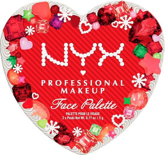 NYX Professional Makeup XMAS Palette 02 Gem It Out Pink 10g