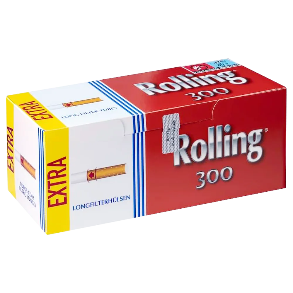OCB Rolling Extra Filterhulzen 300 Stuks
