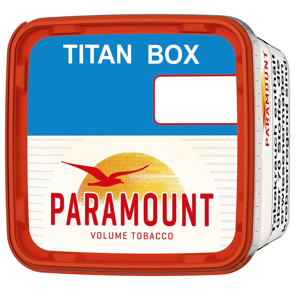 Paramount Red Volume Stopftabak Titan Box 300g