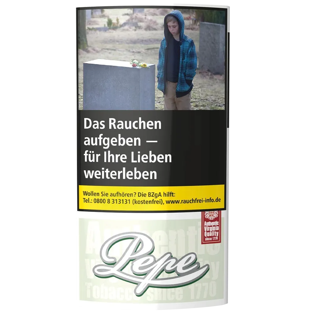 Pepe Fine Green Drehtabak Pouch 30g