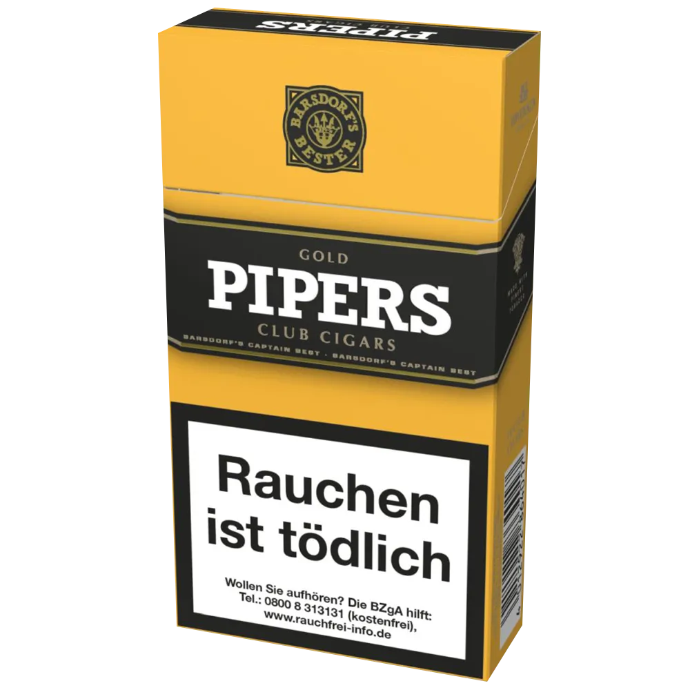 Pipers Little Cigars Gold Cigarillo's 10 Stuks