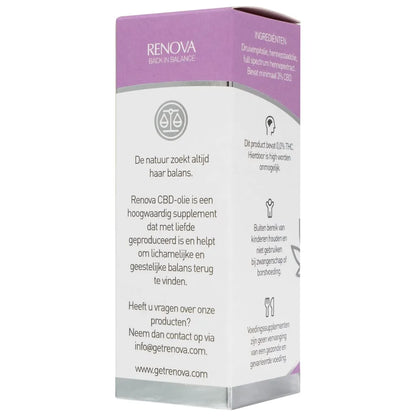 Renova 3% CBD Olie Naturel