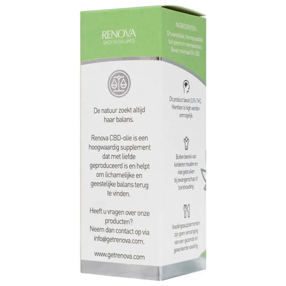 Renova 5% CBD Olie Naturel