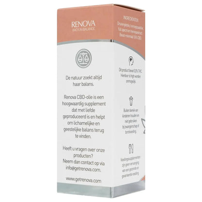 Renova 16% CBD Olie Naturel