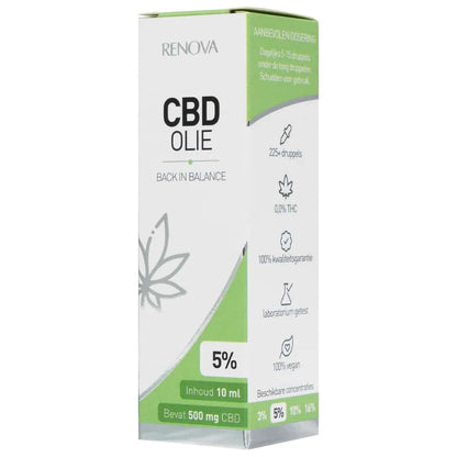 Renova 5% CBD Olie Naturel