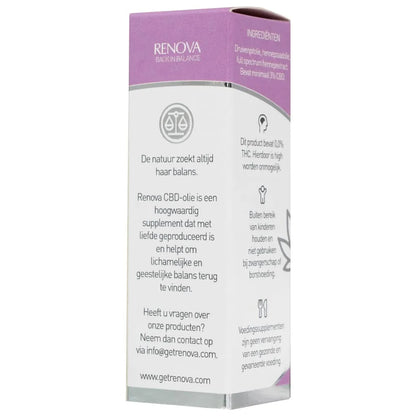 Renova 3% CBD Olie Naturel