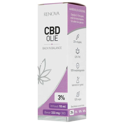 Renova 3% CBD Olie Naturel