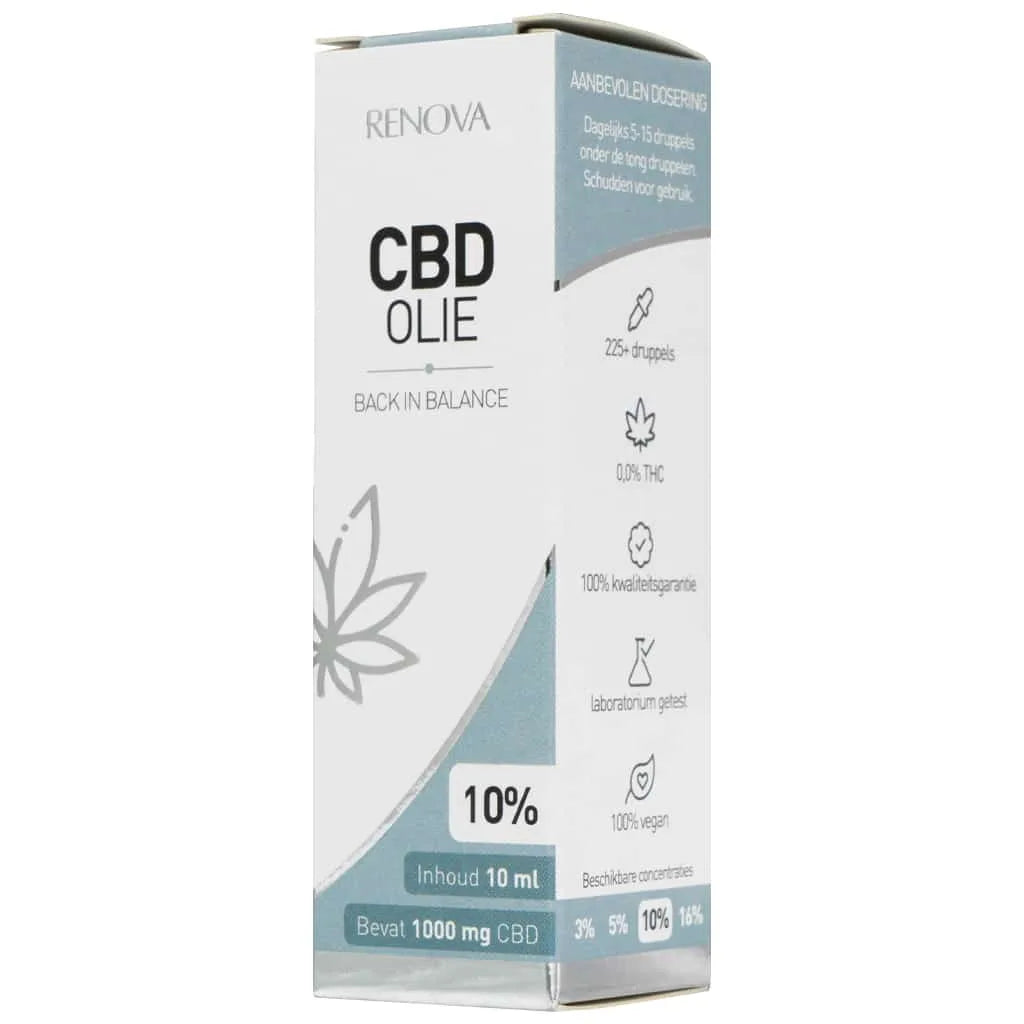 Renova 10% CBD Olie Naturel