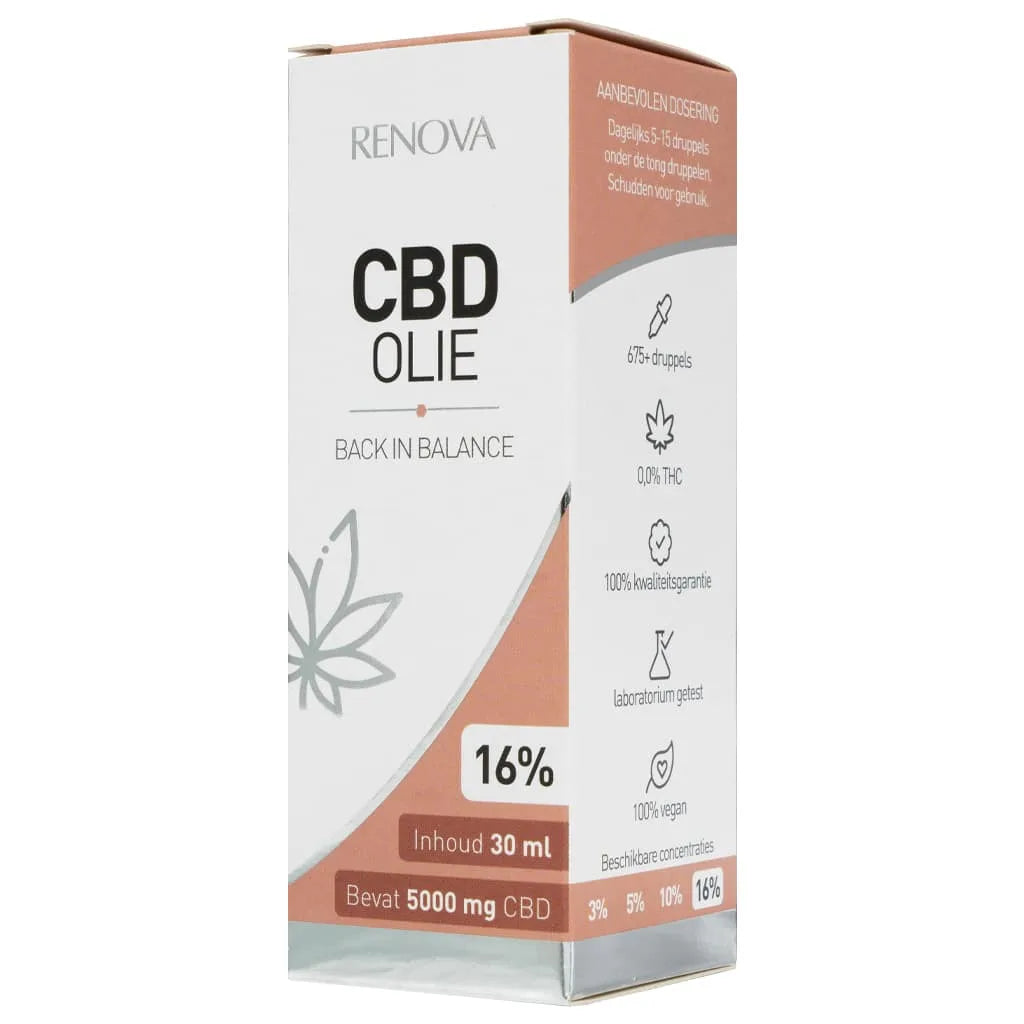 Renova 16% CBD Olie Naturel