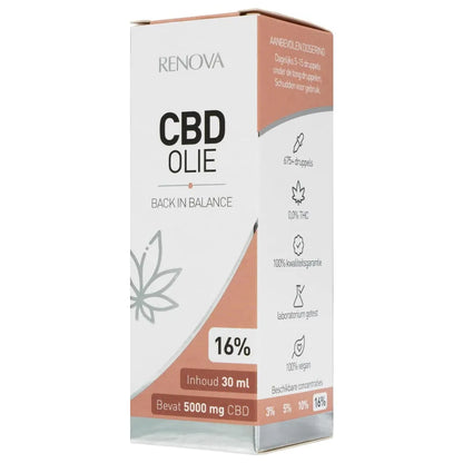 Renova 16% CBD Olie Naturel