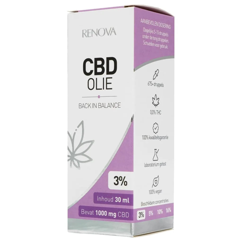 Renova 3% CBD Olie Naturel