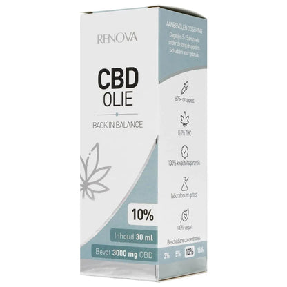 Renova 10% CBD Olie Naturel