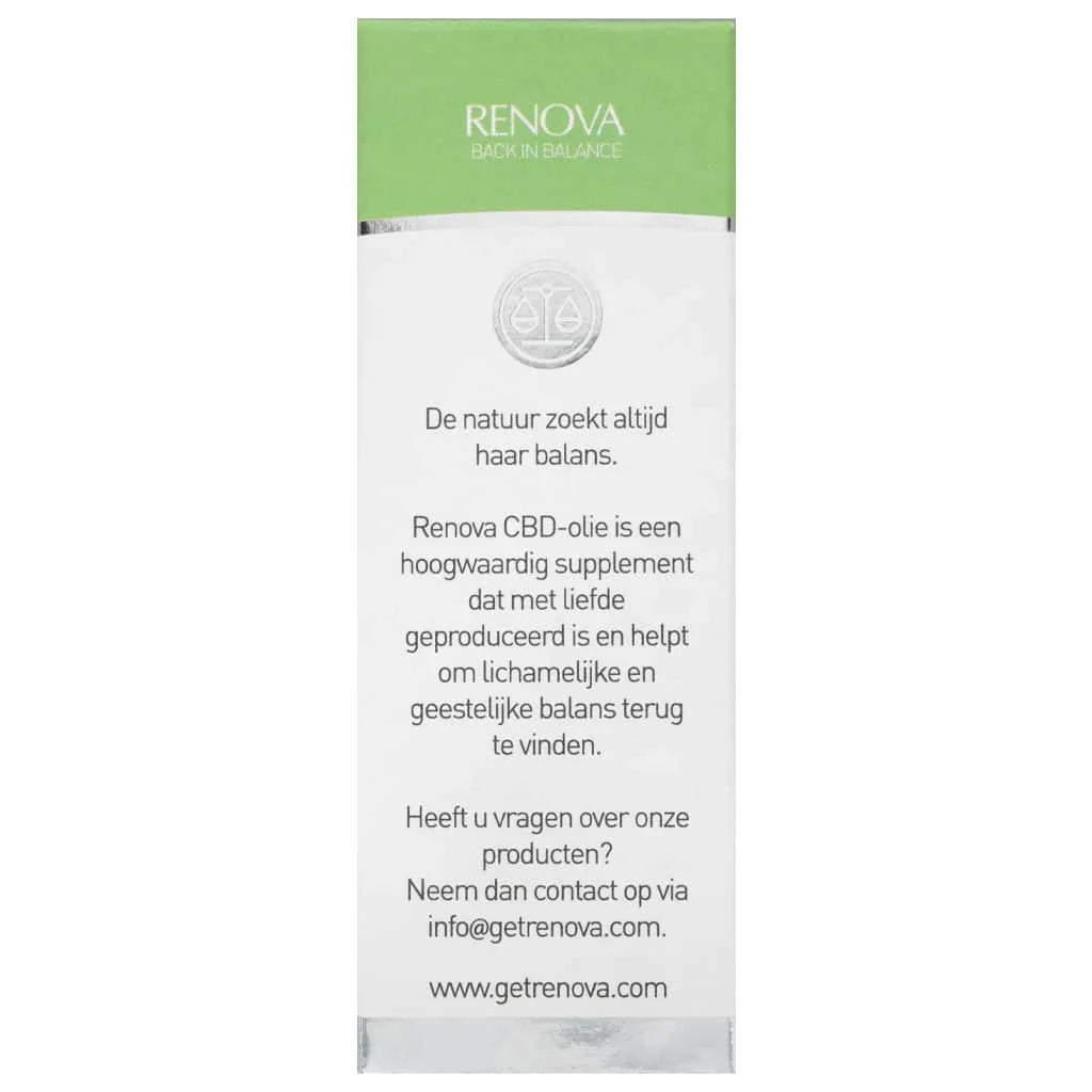 Renova 5% CBD Olie Naturel