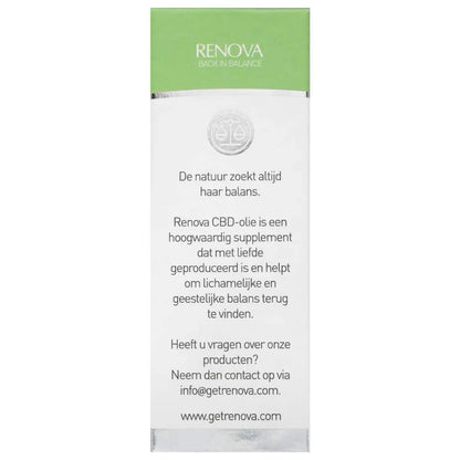 Renova 5% CBD Olie Naturel