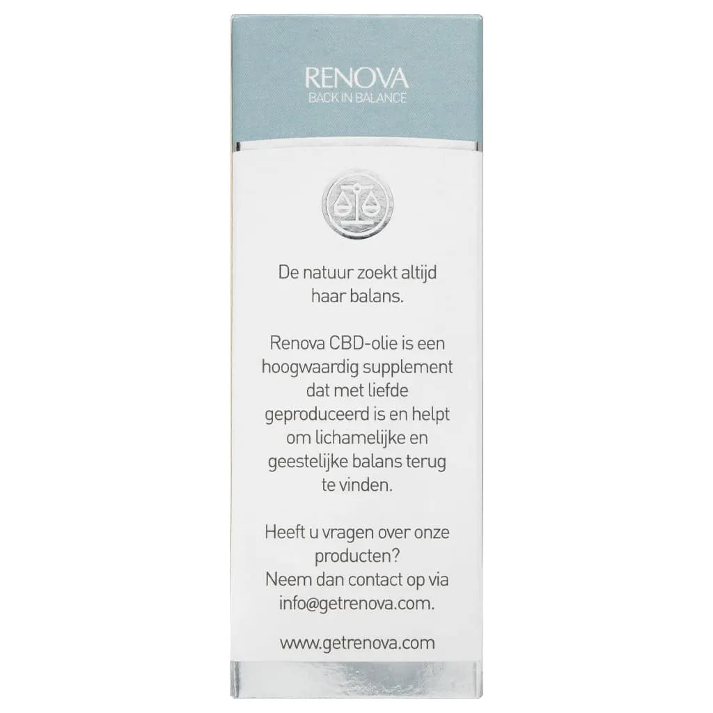 Renova 10% CBD Olie Naturel