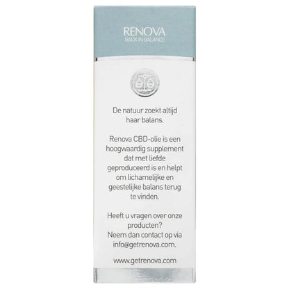 Renova 10% CBD Olie Naturel