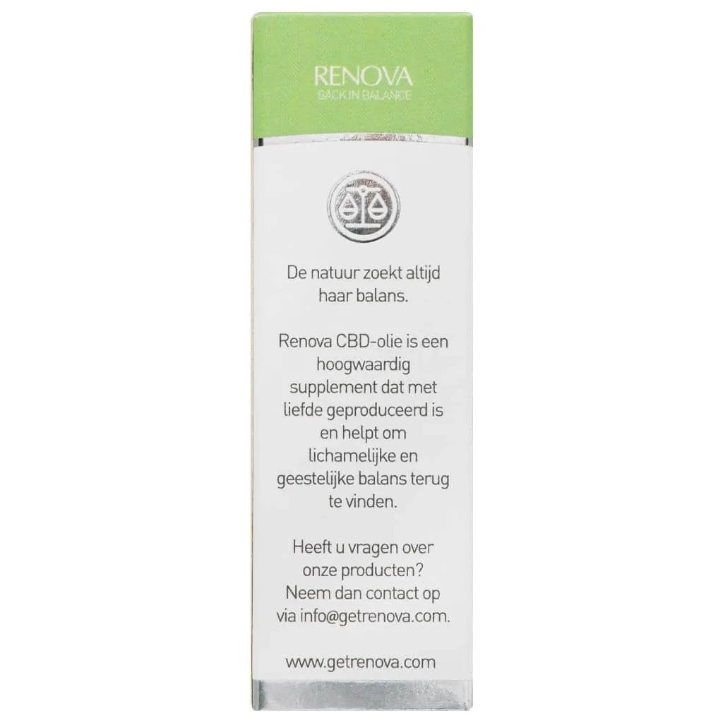 Renova 5% CBD Olie Naturel