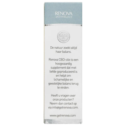 Renova 10% CBD Olie Naturel