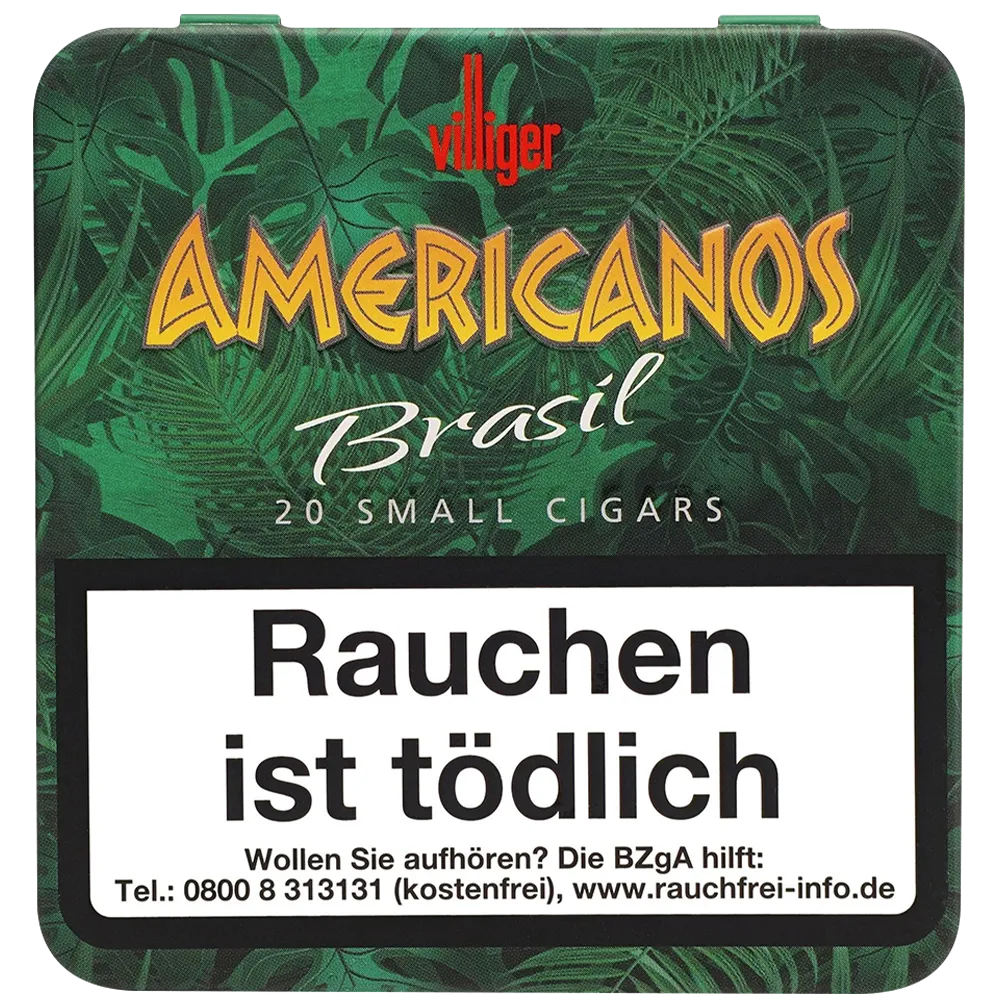 Villiger Americanos Brasil Small Cigarillo's 5 Stuks