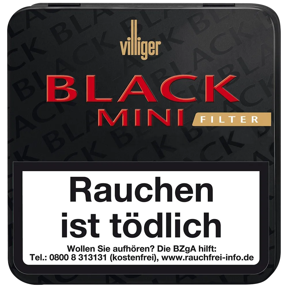 Villiger Black Mini Filter Cigarillo's 20 Stuks