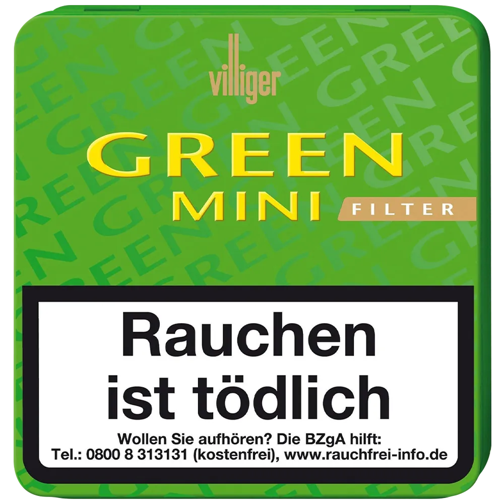 Villiger Green Mini Filter Cigarillo's 20 Stuks