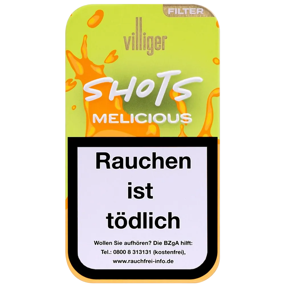 Villiger Shots Melicious Cigarillo's 10 Stuks