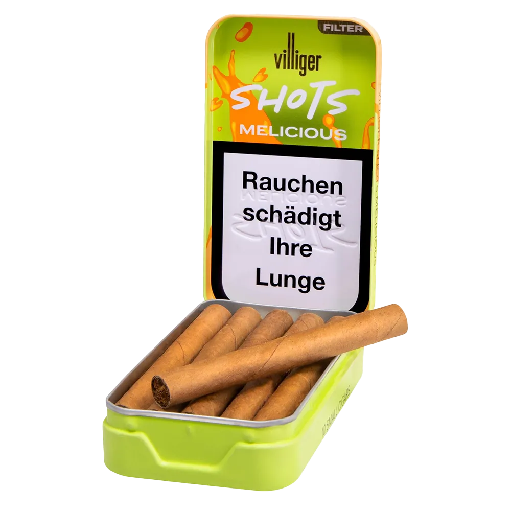Villiger Shots Melicious Cigarillo's 10 Stuks