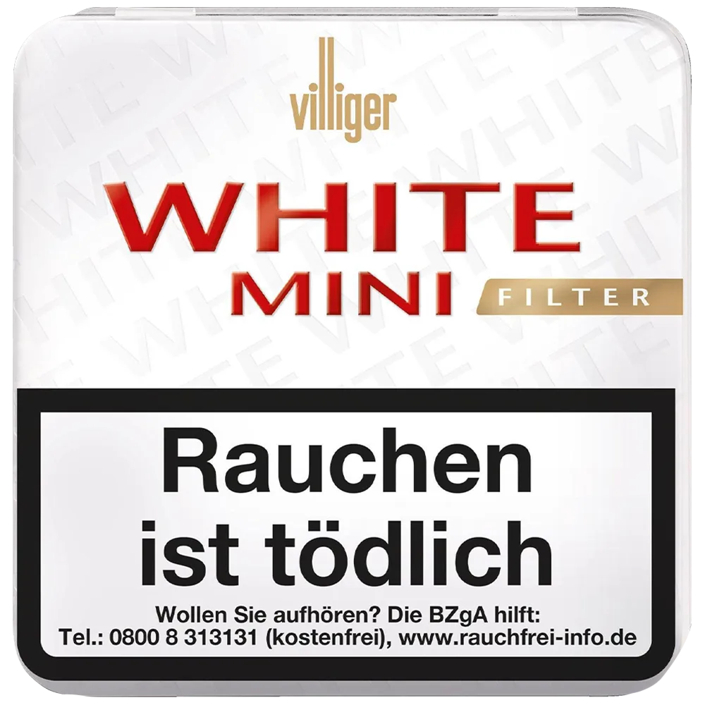 Villiger White Mini Filter Cigarillo's 20 Stuks