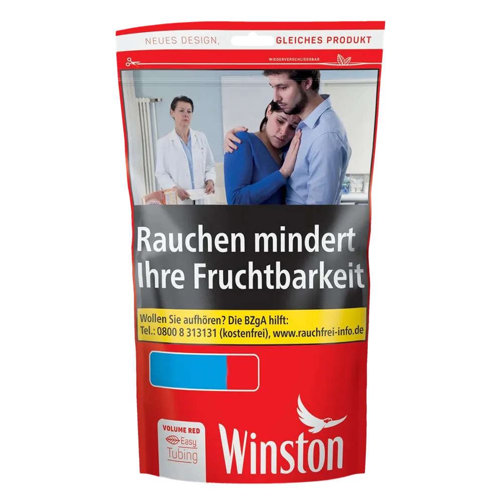 Winston Red Volume Stopftabak Zakje 95g